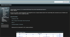 Desktop Screenshot of optimalaviationsvcs.com