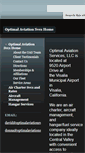 Mobile Screenshot of optimalaviationsvcs.com